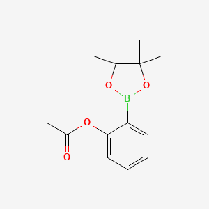 2-(4,4,5,5-Tetramethyl-1,3,2-dioxaborolan-2-yl)phenyl acetate