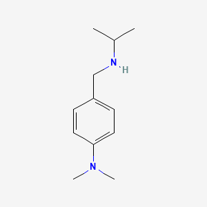 molecular formula C12H20N2 B1272644 N1,N1-Dimethyl-4-[(Isopropylamino)Methyl]Aniline CAS No. 137379-64-7