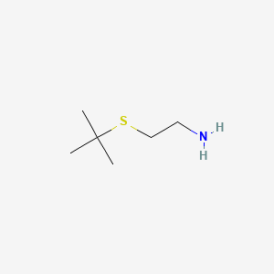 B1272651 2-(tert-Butylthio)ethanamine CAS No. 22572-38-9