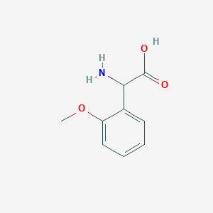 molecular formula C9H11NO3 B1272673 2-amino-2-(2-methoxyphenyl)acetic Acid 