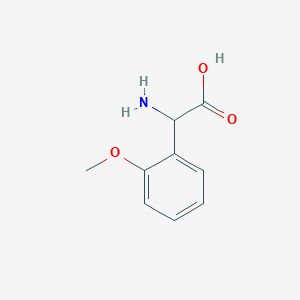 molecular formula C9H11NO3 B1272673 2-amino-2-(2-methoxyphenyl)acetic Acid CAS No. 271583-17-6