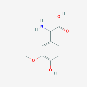 Amino(4-hydroxy-3-methoxyphenyl)acetic acid