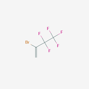 molecular formula C4H2BrF5 B1272682 2-Bromo-3,3,4,4,4-pentafluorobut-1-ene CAS No. 68318-95-6