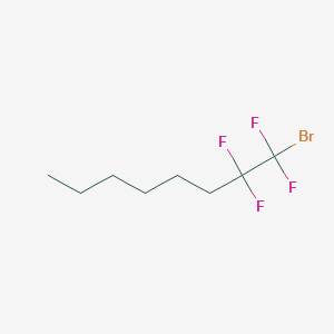 molecular formula C8H13BrF4 B1272683 1-Bromo-1,1,2,2-tetrafluorooctane CAS No. 231630-92-5
