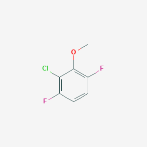 molecular formula C7H5ClF2O B1272687 2-Chloro-3,6-difluoroanisole CAS No. 261762-37-2