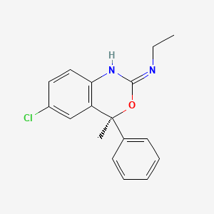 molecular formula C17H17ClN2O B12727095 Etifoxine, (S)- CAS No. 950513-31-2