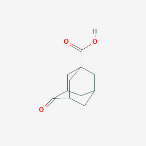 molecular formula C11H14O3 B1272710 4-Oxoadamantane-1-carboxylic acid CAS No. 56674-87-4