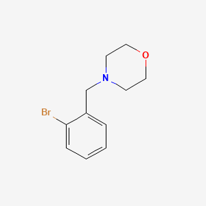 molecular formula C11H14BrNO B1272717 4-(2-Bromobenzyl)morpholine CAS No. 91130-51-7
