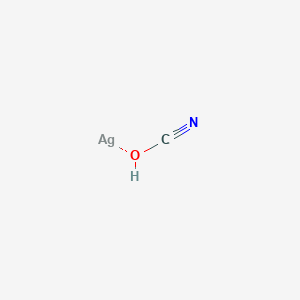molecular formula AgONC<br>CHAgNO B127272 Silver cyanate CAS No. 3315-16-0