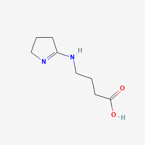 molecular formula C8H14N2O2 B1272722 2-Carboxypropyliminopyrrolidine CAS No. 91417-81-1
