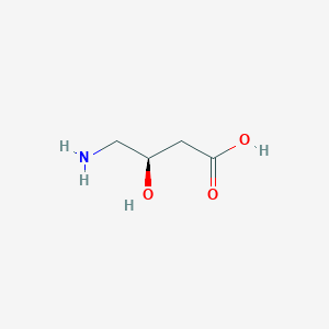 molecular formula C4H9NO3 B1272733 (R)-4-Amino-3-hydroxybutyric acid CAS No. 7013-07-2
