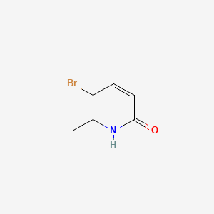 molecular formula C6H6BrNO B1272738 3-Bromo-6-hydroxy-2-methylpyridine CAS No. 54923-31-8