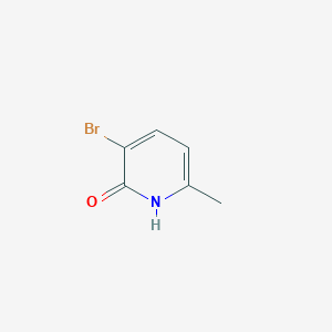 molecular formula C6H6BrNO B1272739 3-溴-2-羟基-6-甲基吡啶 CAS No. 374633-33-7