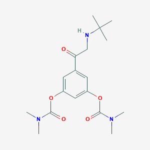 molecular formula C18H27N3O5 B127275 1-Keto Bambuterol CAS No. 112935-94-1