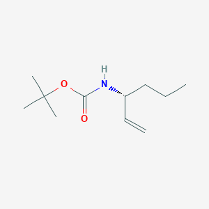B127278 [(1R)-1-Vinylbutyl]carbamic acid tert-butyl ester CAS No. 158807-44-4