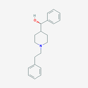 molecular formula C20H25NO B12727825 Glemanserin, (S)- CAS No. 132553-88-9