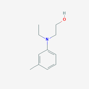 molecular formula C11H17NO B127280 2-(N-Ethyl-m-toluidino)ethanol CAS No. 91-88-3