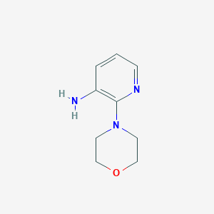 molecular formula C9H13N3O B1272805 2-Morpholino-3-pyridinamine CAS No. 51627-47-5