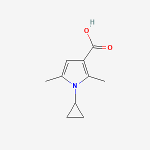 1-cyclopropyl-2,5-dimethyl-1H-pyrrole-3-carboxylic acid