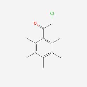 molecular formula C13H17ClO B1272809 2-Chloro-1-(pentamethylphenyl)ethanone CAS No. 57196-63-1