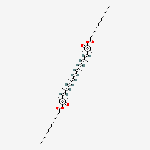 molecular formula C72H108O6 B12728138 Astacein CAS No. 579-14-6