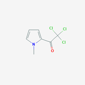 molecular formula C7H6Cl3NO B1272818 2-Trichloroacetyl-1-methylpyrrole CAS No. 21898-65-7