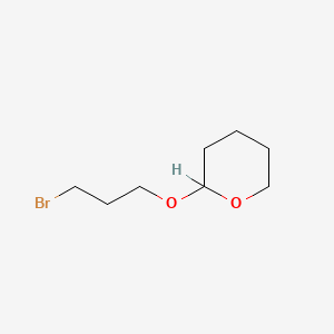 molecular formula C8H15BrO2 B1272828 2-(3-Bromopropoxy)tetrahydro-2H-pyran CAS No. 33821-94-2