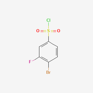 4-Bromo-3-fluorobenzenesulfonyl chloride