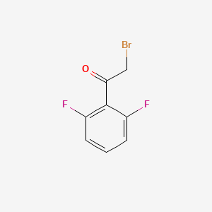 molecular formula C8H5BrF2O B1272832 2-Bromo-1-(2,6-difluorophenyl)ethanone CAS No. 56159-89-8