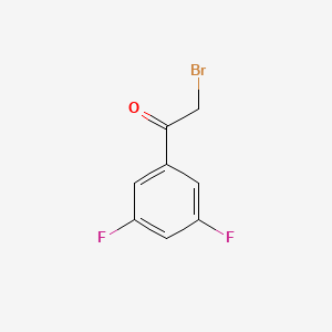 molecular formula C8H5BrF2O B1272834 2-Bromo-1-(3,5-difluorophenyl)ethanone CAS No. 220607-75-0