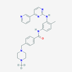 molecular formula C29H31N7O B127284 Genfatinib-d3 (Imatinib-d3) CAS No. 1134803-18-1