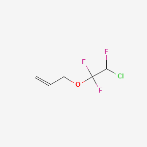 molecular formula C5H6ClF3O B1272843 烯丙基 2-氯-1,1,2-三氟乙醚 CAS No. 380-44-9