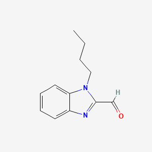 molecular formula C12H14N2O B1272848 1-丁基-1H-苯并咪唑-2-甲醛 CAS No. 430470-84-1