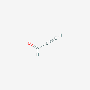 molecular formula C3H2O B127286 2-Propynal CAS No. 624-67-9