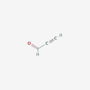 molecular formula C3H2O B127286 Propynal CAS No. 624-67-9