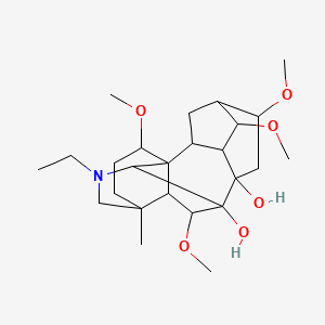 molecular formula C25H41NO6 B12728699 Deoxylycoctonine CAS No. 41547-37-9
