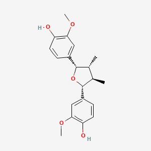molecular formula C20H24O5 B12728760 Odoratisol C CAS No. 891182-95-9