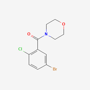 1-Bromo-4-chloro-3-(morpholinocarbonyl)benzene