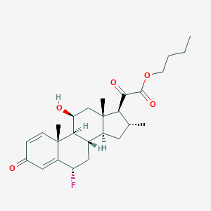 molecular formula C26H35FO5 B127290 Fluocortin Butyl CAS No. 41767-29-7