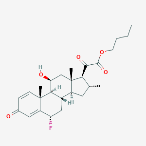 molecular formula C26H35FO5 B127290 Fluocortin butyl CAS No. 41767-29-7