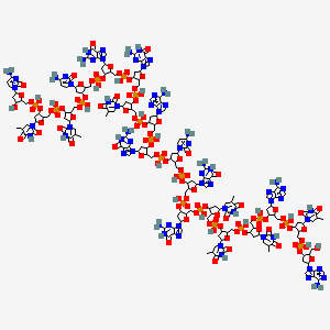 molecular formula C177H224N63O110P17 B12729092 Prexigebersen CAS No. 202484-91-1