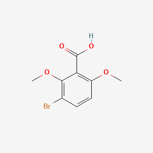 molecular formula C9H9BrO4 B1272914 3-溴-2,6-二甲氧基苯甲酸 CAS No. 73219-89-3
