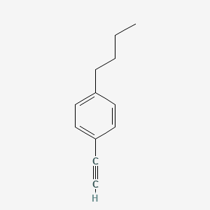 molecular formula C12H14 B1272919 4-丁基苯基乙炔 CAS No. 79887-09-5