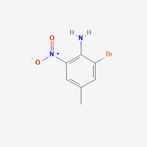 molecular formula C7H7BrN2O2 B1272924 2-Bromo-4-methyl-6-nitroaniline CAS No. 827-24-7