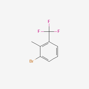 molecular formula C8H6BrF3 B1272927 1-Bromo-2-methyl-3-(trifluoromethyl)benzene CAS No. 69902-83-6