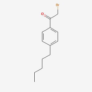 molecular formula C13H17BrO B1272930 2-溴-1-(4-戊基苯基)乙酮 CAS No. 64328-68-3