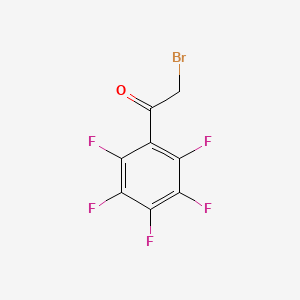 molecular formula C8H2BrF5O B1272933 五氟苯乙酰溴 CAS No. 5122-16-7