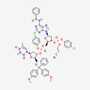 molecular formula C63H58Cl2N8O16P2 B12729360 Einecs 266-608-5 CAS No. 67221-58-3