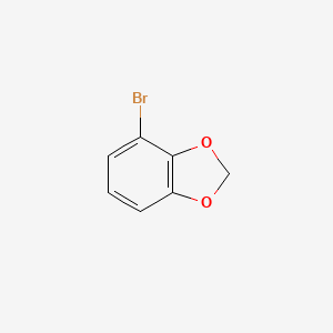 molecular formula C7H5BrO2 B1272940 4-Bromo-1,3-benzodioxole CAS No. 6698-13-1