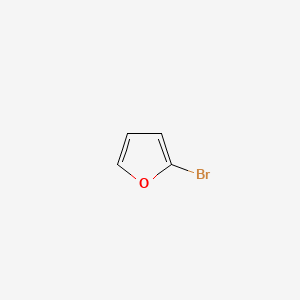 molecular formula C4H3BrO B1272941 2-溴呋喃 CAS No. 584-12-3